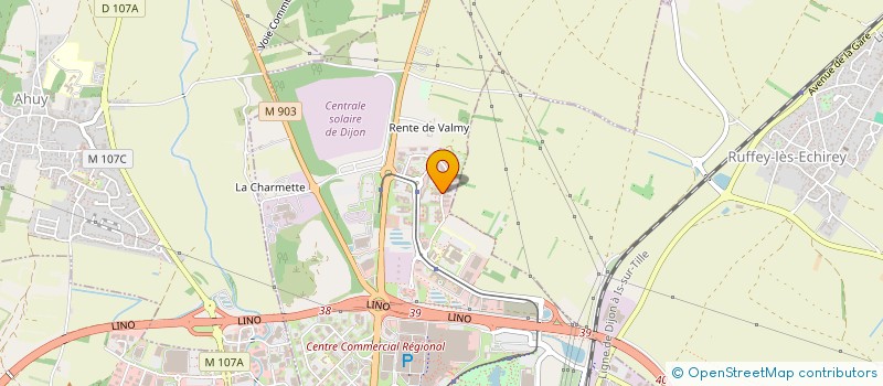localisation de l'entreprise ECOLE MONTESSORI DIJON à DIJON
