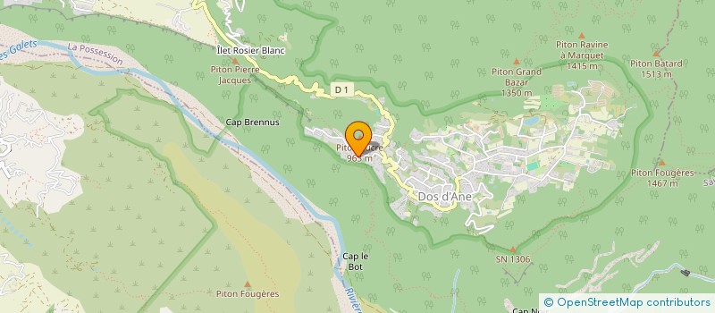 localisation de l'entreprise ECOLE MORING KOMBA MARON à LA POSSESSION