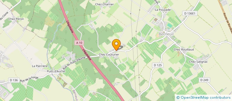 localisation de l'entreprise ECOLE MOTOCYCLISTE DE BERNEUIL à BERNEUIL