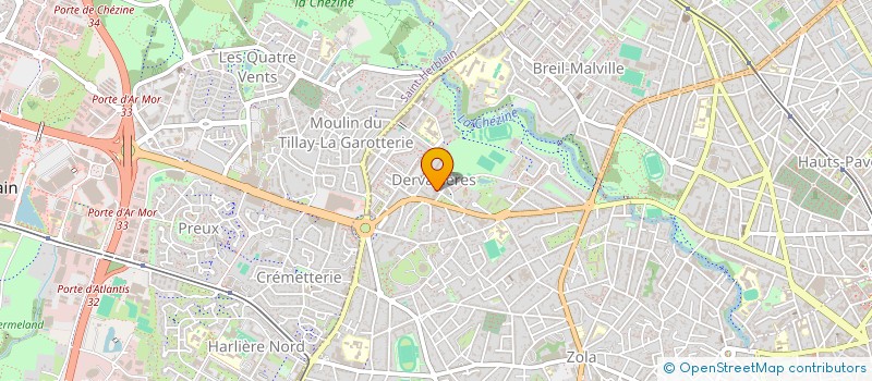 localisation de l'entreprise ECOLE MULTILINGUE INNOVANTE à NANTES