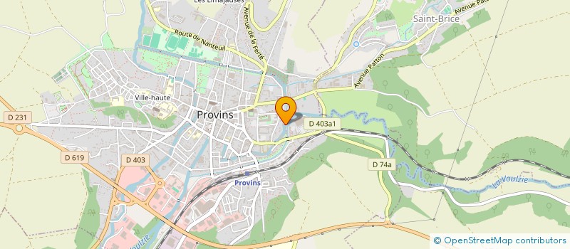 localisation de l'entreprise ECOLE MULTISPORTS DE PROVINS à PROVINS