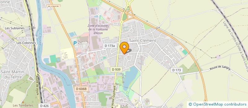 localisation de l'entreprise ECOLE MUNICIPALE ACTIVITE PHYSIQ SPORTIV  PARON