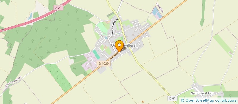 localisation de l'entreprise ECOLE MUNICIPALE DE MUSIQUE à QUEVAUVILLERS