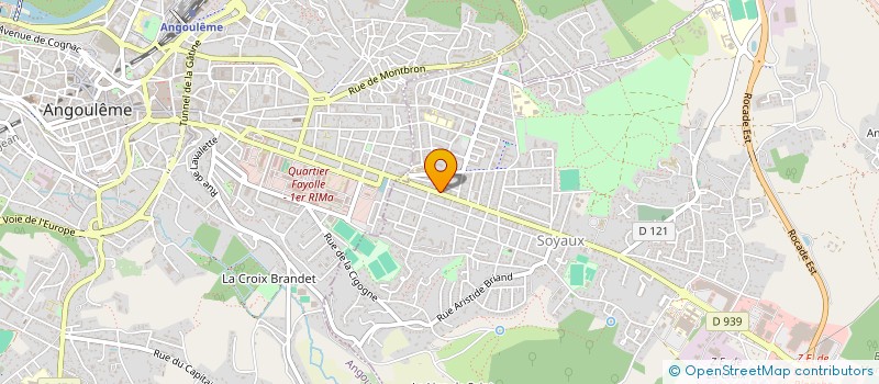 localisation de l'entreprise ECOLE MUSICALE D'ANGOULEME à SOYAUX