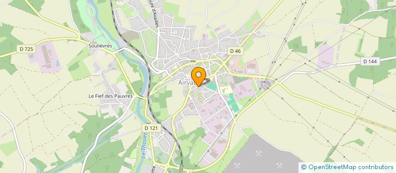 localisation de l'entreprise ECOLE MUSIQUE AIRVAULT ST LOUP SUR THO à AIRVAULT