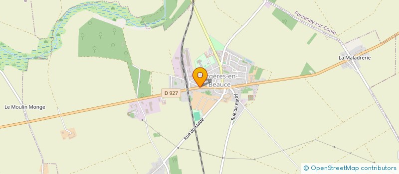 localisation de l'entreprise ECOLE MUSIQUE COMM COMMUNES BEAUCE ORGER à ORGERES-EN-BEAUCE