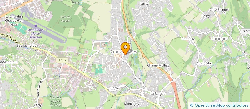 localisation de l'entreprise ECOLE MUSIQUE DE CRANVES SALES à CRANVES-SALES