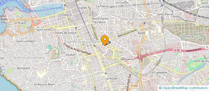 localisation de l'entreprise ECOLE MUSIQUE SUZUKI MLLE à MARSEILLE