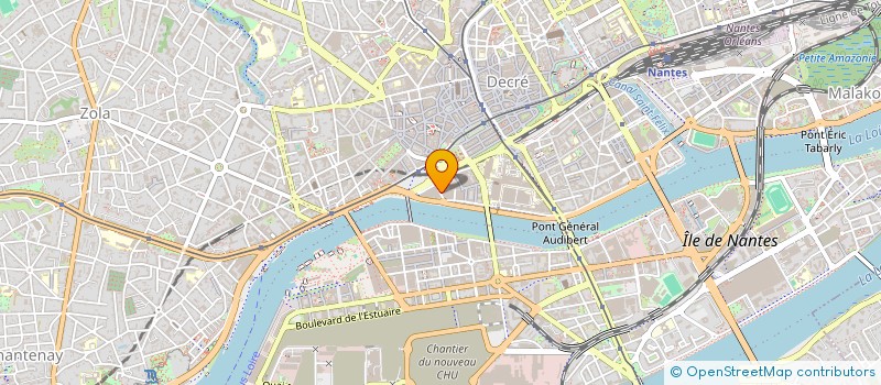 localisation de l'entreprise ECOLE NANTAISE DE NATATION à NANTES