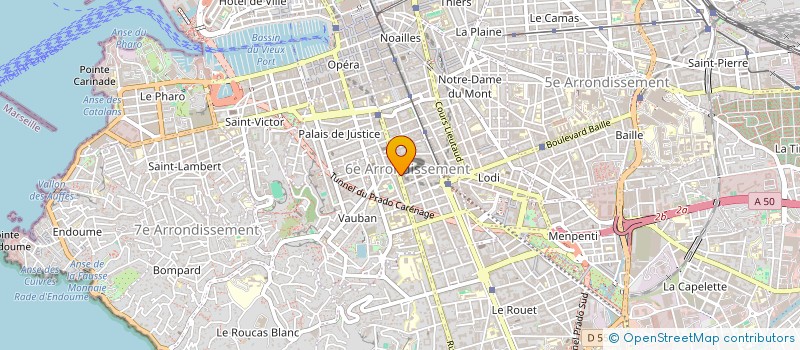 localisation de l'entreprise ECOLE NATIONALE DE LA SECURITE MARSEILLE à MARSEILLE