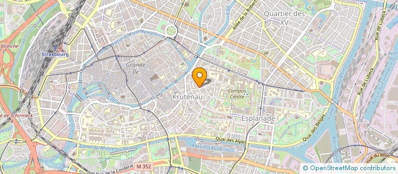 localisation de l'entreprise ECOLE NATIONALE DU GENIE DE L'EAU ET DE L'ENVIRONNEMENT DE STRASBOURG à STRASBOURG