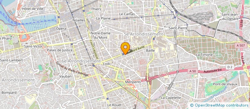 localisation de l'entreprise ECOLE NATIONALE MAESTRIA SPORT à MARSEILLE