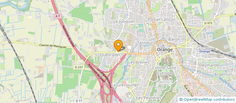 localisation de l'entreprise ECOLE NATIONALE POLICE MUNICIPALE  ORANGE