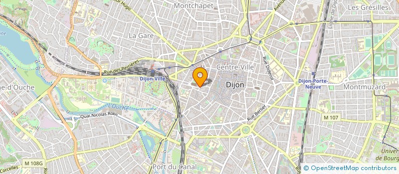 localisation de l'entreprise ECOLE NATIONALE SUPERIEURE D'ART DE DIJON à DIJON