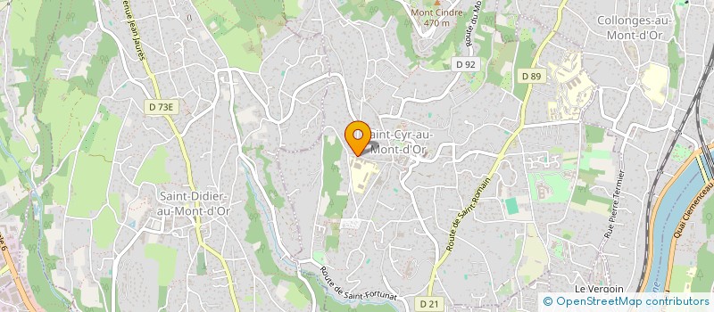 localisation de l'entreprise ECOLE NATIONALE SUPERIEURE DE LA POLICE à SAINT-CYR-AU-MONT-D'OR