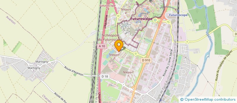 localisation de l'entreprise ECOLE NATIONALE SUPERIEURE DE MECANIQUE ET D'AEROTECHNIQUE DE POITIERS à CHASSENEUIL-DU-POITOU