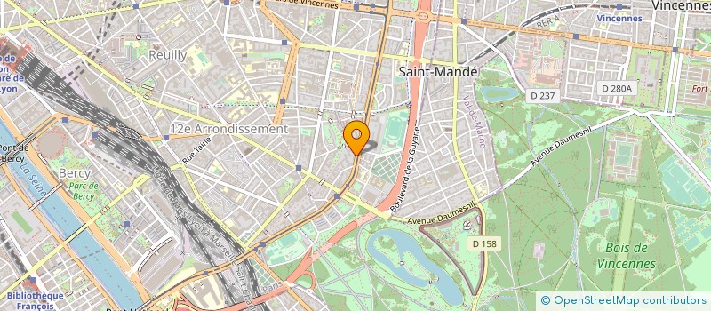 localisation de l'entreprise ECOLE NATIONALE SUPERIEURE DES METIERS DE LA VIANDE  PARIS