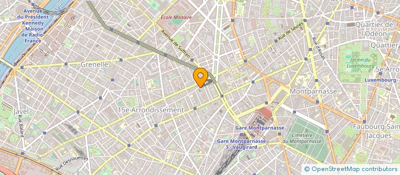 localisation de l'entreprise ECOLE NORMALE CATHOLIQUE  PARIS