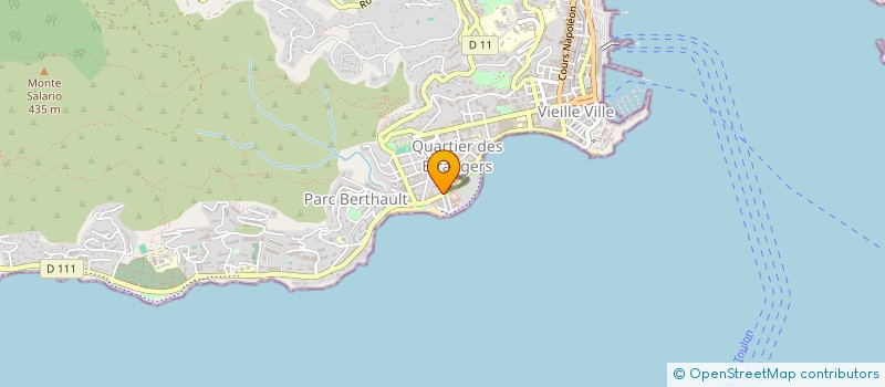 localisation de l'entreprise ECOLE NORMALE MIXTE INTERDEP CORSE à AJACCIO