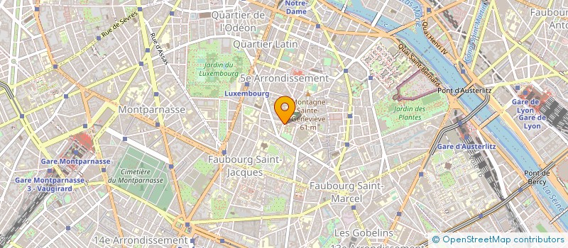 localisation de l'entreprise ECOLE NORMALE SUPERIEURE à PARIS