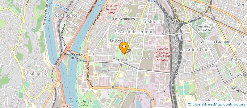 localisation de l'entreprise ECOLE NORMALE SUPERIEURE DE LYON à LYON