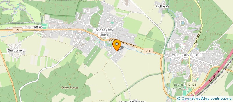localisation de l'entreprise ECOLE NOTRE DAME DE FIDELITE à FORGES-LES-BAINS