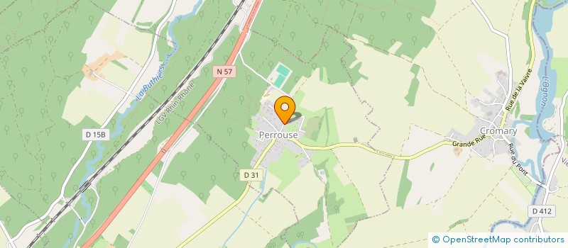 localisation de l'entreprise ECOLE OUVERTE  PERROUSE