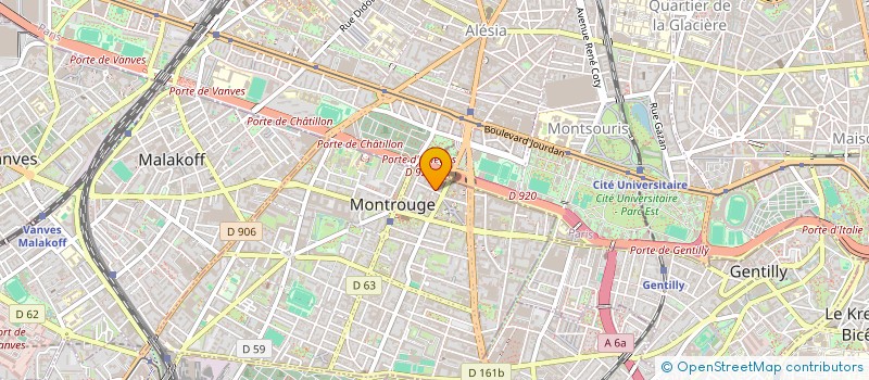 localisation de l'entreprise ECOLE PARDESS HANNAH MONTROUGE à MONTROUGE
