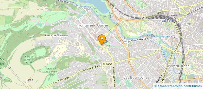 localisation de l'entreprise ECOLE PARENTS EDUCATEURS COTE OR à DIJON
