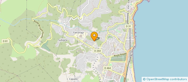 localisation de l'entreprise ECOLE PARENTS ET EDUCATEURS HAUTE CORSE à BASTIA