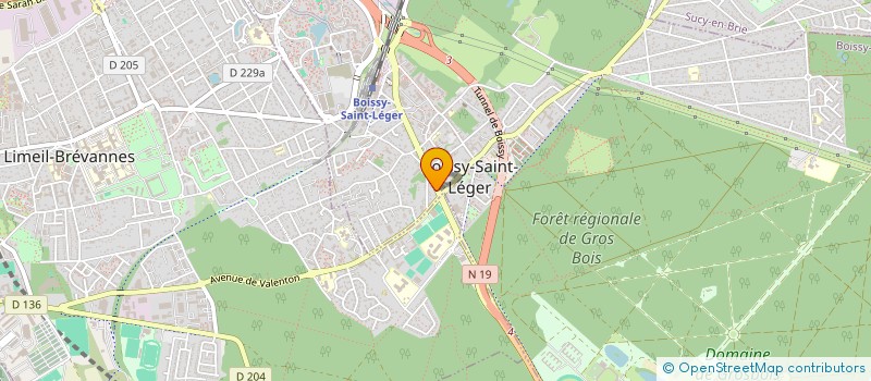 localisation de l'entreprise ECOLE POLYVALENTE MONTESSORI à BOISSY-SAINT-LEGER