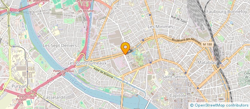 localisation de l'entreprise ECOLE POUR L'INFORMATIQUE ET LES TECHNIQUES AVANCEES à TOULOUSE