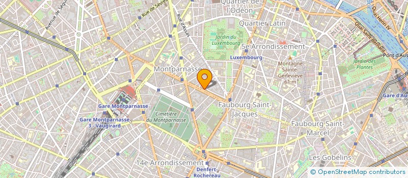 localisation de l'entreprise ECOLE PRATIQUE SERVICE SOCIAL à PARIS