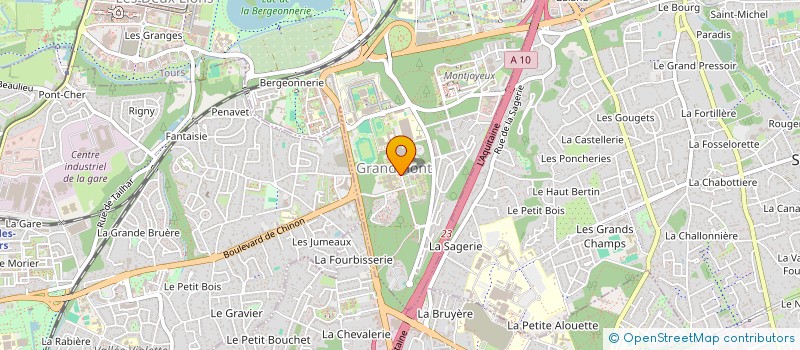 localisation de l'entreprise ECOLE PREPARATOIRE CONCOUR PARA-MEDICAUX à TOURS