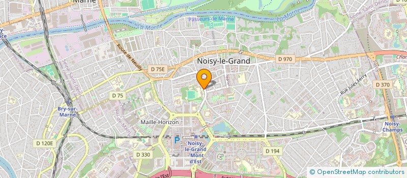localisation de l'entreprise ECOLE PRIMAIRE MIXTE PRIVEE à NOISY-LE-GRAND
