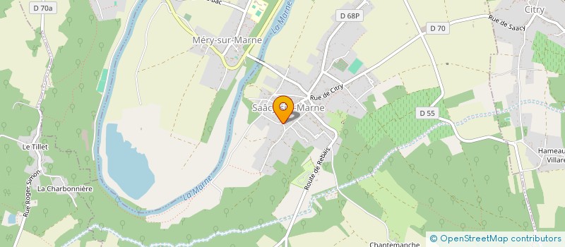 localisation de l'entreprise ECOLE PRIMAIRE PRIVEE à SAACY-SUR-MARNE