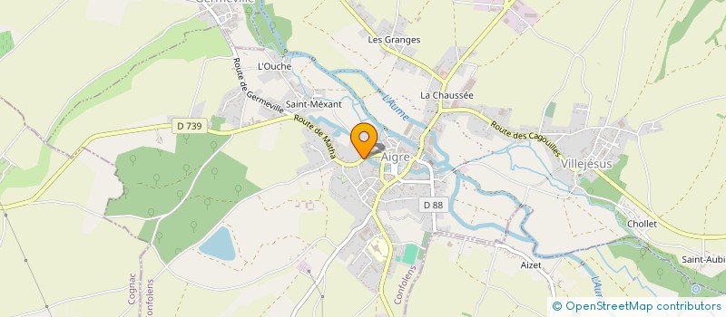localisation de l'entreprise ECOLE PRIMAIRE PRIVEE NOTRE DAME à AIGRE