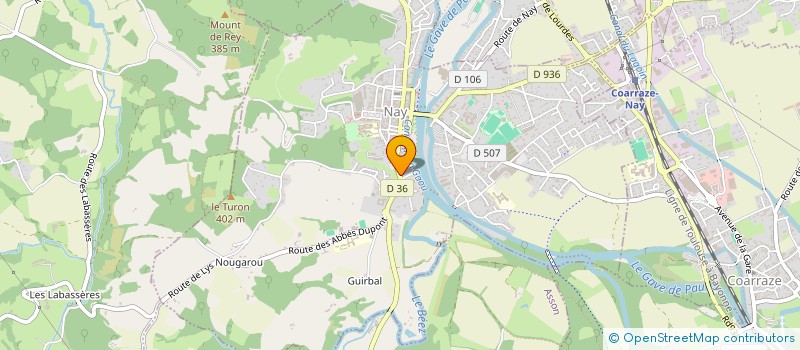 localisation de l'entreprise ECOLE PRIMAIRE PRIVEE STE MART à NAY
