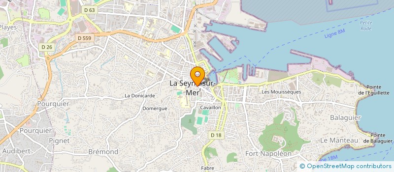 localisation de l'entreprise ECOLE PRIMAIRE STE THERESE à LA SEYNE-SUR-MER
