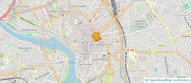 localisation de l'entreprise ECOLE PRIVE MIXTE PROTHESE DENTAIRE  TOULOUSE