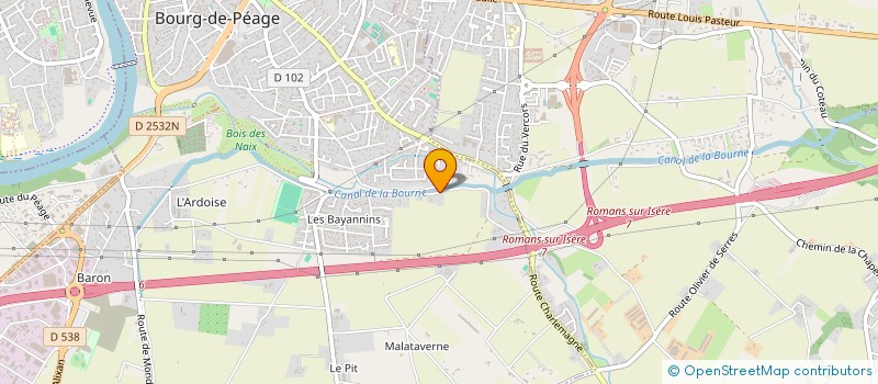 localisation de l'entreprise ECOLE PRIVEE D ESTHETIQUE COSMETHIQUE  ALIXAN