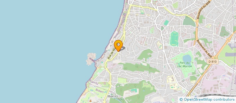 localisation de l'entreprise ECOLE PRIVEE D'ESTHETIQUE DE BIARRITZ à BIARRITZ