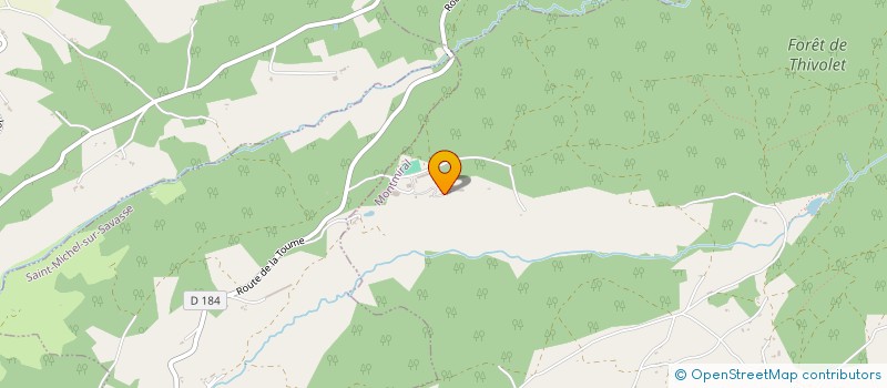 localisation de l'entreprise ECOLE PROTESTANTE DU CEDRE  MONTMIRAL