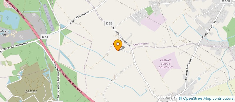 localisation de l'entreprise ECOLE PUBLIQUE D ALBEFEUILLE LAGARDE  ALBEFEUILLE-LAGARDE