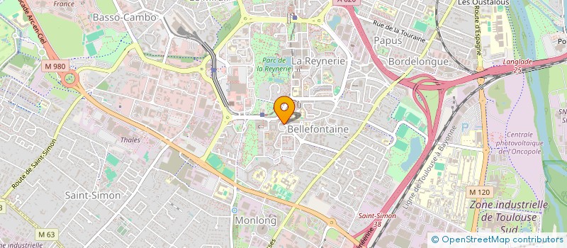 localisation de l'entreprise ECOLE REG DEUXIEME CHANCE MIDI PYRENEES à TOULOUSE