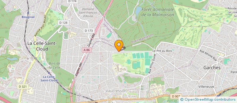 localisation de l'entreprise ECOLE REG PREMIER DEGRE TOULOUSE LAUTREC à VAUCRESSON