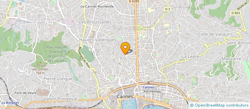 localisation de l'entreprise ECOLE REGIONALE D ACTEURS DE CANNES ET MARSEILLE à CANNES