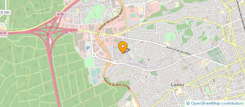 localisation de l'entreprise ECOLE REGIONALE DU PREMIER DEGRE à NANCY