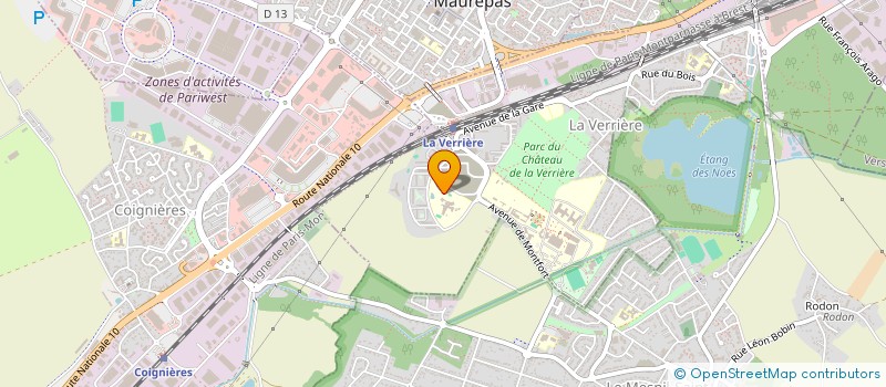 localisation de l'entreprise ECOLE REGIONALE DU PREMIER DEGRE à LA VERRIERE