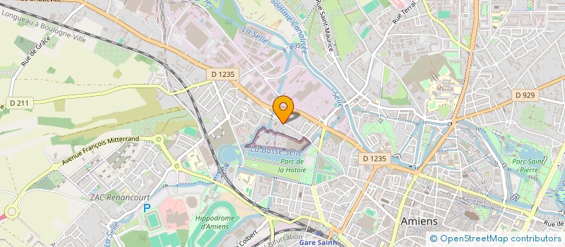 localisation de l'entreprise ECOLE SAINT JEAN  AMIENS